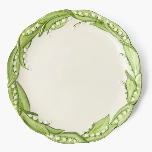 Summer Crockery | Dinner Plates<Mrs. Alice Lily of the Valley Dinner Plate