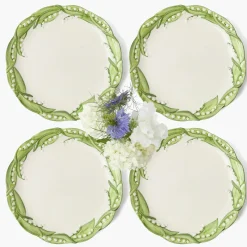 Summer Crockery | Dinner Plates<Mrs. Alice Lily of the Valley Dinner Plates (Set of 4)