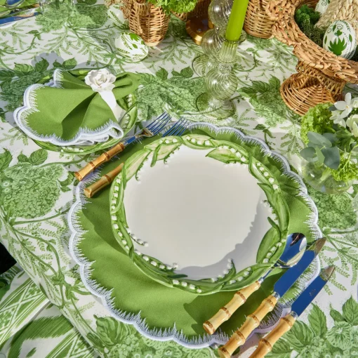 Summer Crockery | Dinner Plates<Mrs. Alice Lily of the Valley Dinner Plate