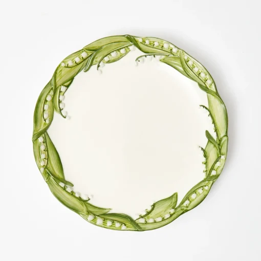 Summer Crockery | Dinner Plates<Mrs. Alice Lily of the Valley Dinner Plate