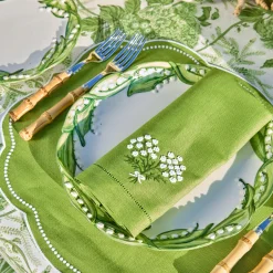 Summer Crockery | Dinner Plates<Mrs. Alice Lily of the Valley Dinner Plates (Set of 4)