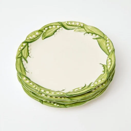 Summer Crockery | Dinner Plates<Mrs. Alice Lily of the Valley Dinner Plate