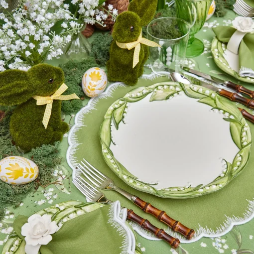Summer Crockery | Dinner Plates<Mrs. Alice Lily of the Valley Dinner Plate
