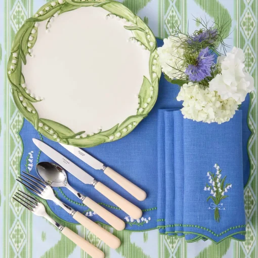 Summer Crockery | Dinner Plates<Mrs. Alice Lily of the Valley Dinner Plate