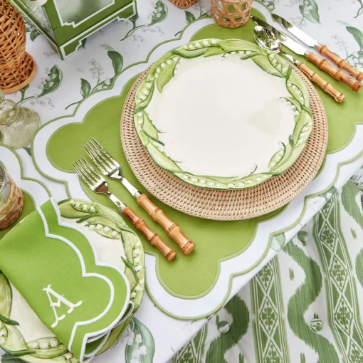 Summer Crockery | Dinner Plates<Mrs. Alice Lily of the Valley Dinner Plate