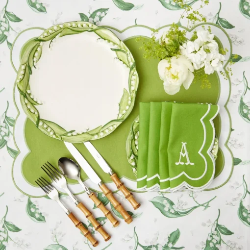 Summer Crockery | Dinner Plates<Mrs. Alice Lily of the Valley Dinner Plate