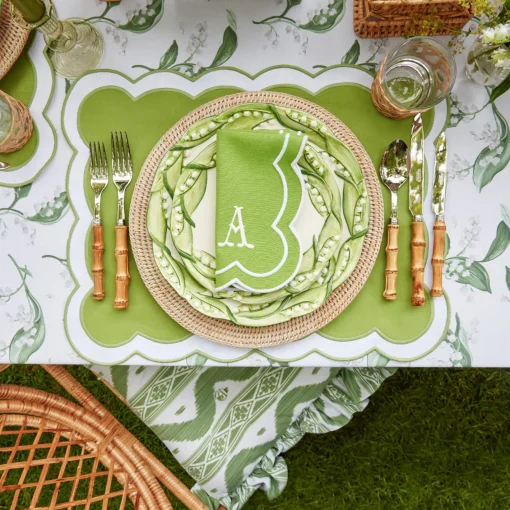 Summer Crockery | Crockery Sets<Mrs. Alice Lily of the Valley Dinner & Starter Plates (Set of 4)