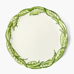 Summer Crockery | Dinner Plates<Mrs. Alice Lily of the Valley Dinner Plate