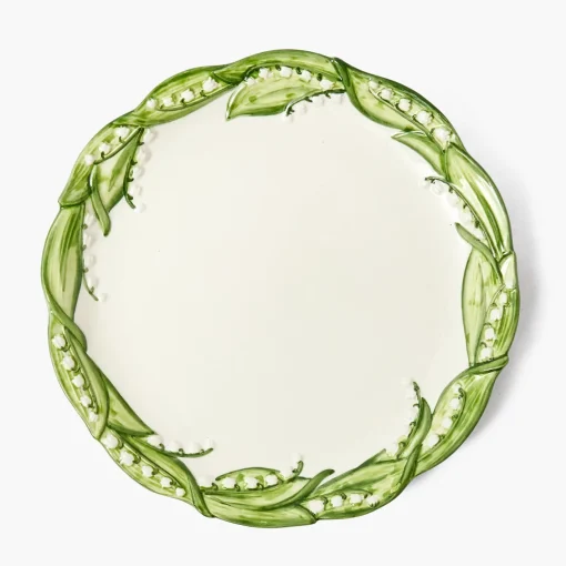 Summer Crockery | Dinner Plates<Mrs. Alice Lily of the Valley Dinner Plate