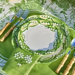 Summer Crockery | Dinner Plates<Mrs. Alice Lily of the Valley Dinner Plate