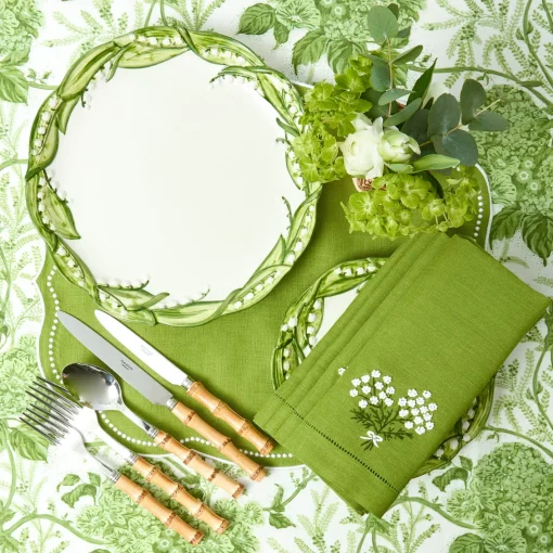Summer Crockery | Dinner Plates<Mrs. Alice Lily of the Valley Dinner Plate