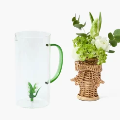 Jugs | For Her<Mrs. Alice Lily of the Valley Glass Jug