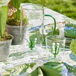 Glasses | For Her<Mrs. Alice Lily of the Valley Glasses (Set of 4)