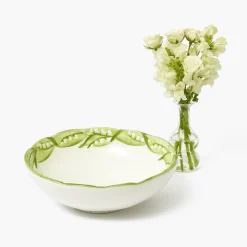 For Her | For The Hostess<Mrs. Alice Lily of the Valley Serving Bowl