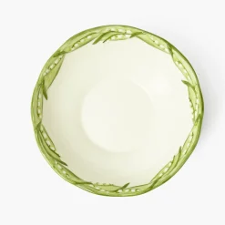 For Her | For The Hostess<Mrs. Alice Lily of the Valley Serving Bowl