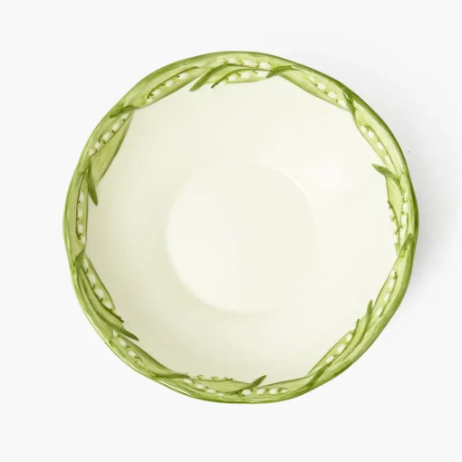 For Her | For The Hostess<Mrs. Alice Lily of the Valley Serving Bowl