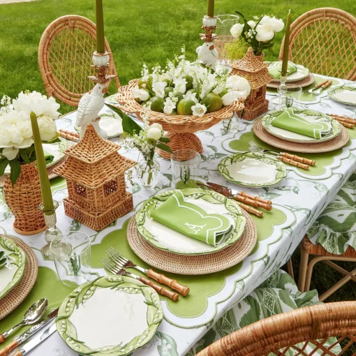 Summer Crockery | Starter Plates<Mrs. Alice Lily of the Valley Starter Plates (Set of 4)