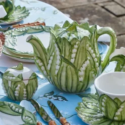 Teaware<Mrs. Alice Lily of the Valley Teapot