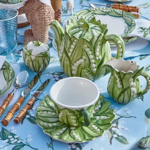 Teaware<Mrs. Alice Lily of the Valley Teapot