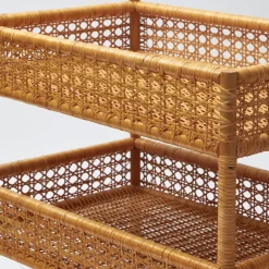 Furniture | Furniture<Mrs. Alice Lorenzo Rattan Bar Cart