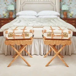 Furniture | Furniture<Mrs. Alice Lucca Rattan Luggage Rack