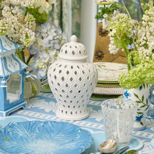 Spring Decorations | Christmas Decorations<Mrs. Alice Lydia Ginger Jar (Pair)