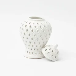 Spring Decorations | Christmas Decorations<Mrs. Alice Lydia Ginger Jar (Pair)