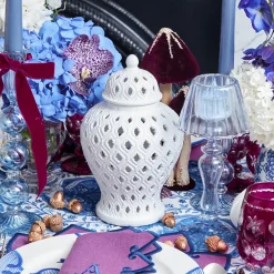 Spring Decorations | Christmas Decorations<Mrs. Alice Lydia Ginger Jar (Pair)