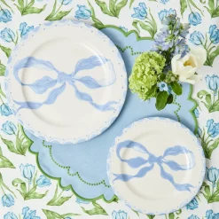 Summer Table Linen | Placemats<Mrs. Alice Mariana Blue & Green Placemats (Set of 4)