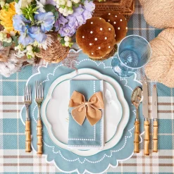 Napkins | Mrs. Alice Monogram<Mrs. Alice Mariana Duck Egg Napkins (Set of 4)