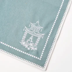 Napkins | Mrs. Alice Monogram<Mrs. Alice Mariana Duck Egg Napkins (Set of 4)