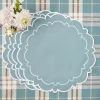 Placemats<Mrs. Alice Mariana Duck Egg Placemats (Set of 4)
