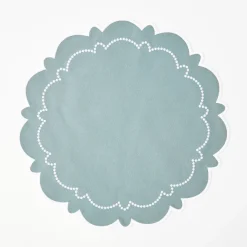 Placemats<Mrs. Alice Mariana Duck Egg Placemats (Set of 4)