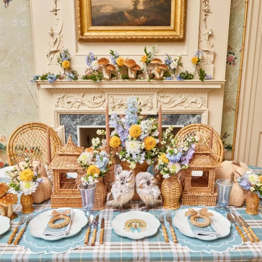 Placemats<Mrs. Alice Mariana Duck Egg Placemats (Set of 4)