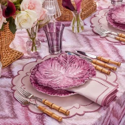 Summer Table Linen | Napkins<Mrs. Alice Mariana Pink Napkins (Set of 4)