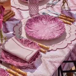 Summer Table Linen | Placemats<Mrs. Alice Mariana Pink Placemats (Set of 4)
