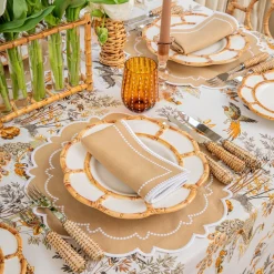 Placemats<Mrs. Alice Mariana Sand Placemats (Set of 4)