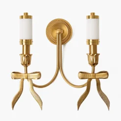 Rechargeable Table Lamps | Wall Lighting<Mrs. Alice Marilyn Bow Rechargeable Double Wall Light