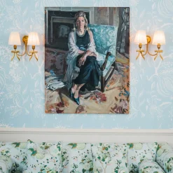 Rechargeable Table Lamps | Wall Lighting<Mrs. Alice Marilyn Bow Rechargeable Double Wall Light