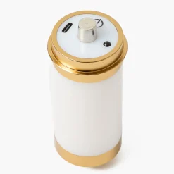 Rechargeable Table Lamps | Wall Lighting<Mrs. Alice Marilyn Bow Rechargeable Double Wall Light with Cream Shades (14cm)
