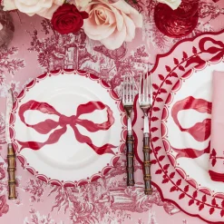 Starter Plates<Mrs. Alice Marilyn Red Bow Starter Plate