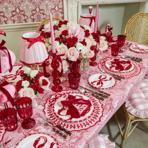 Starter Plates<Mrs. Alice Marilyn Red Bow Starter Plate