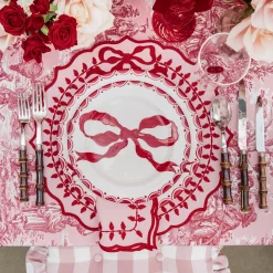 Starter Plates<Mrs. Alice Marilyn Red Bow Starter Plate