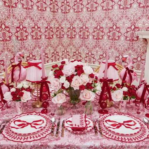 Starter Plates<Mrs. Alice Marilyn Red Bow Starter Plate