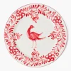 Dinner Plates<Mrs. Alice Martha Red Dinner Plate