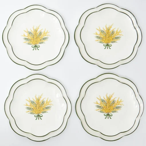 Crockery Sets<Mrs. Alice Mimosa Dinner & Starter Plates (Set of 8)