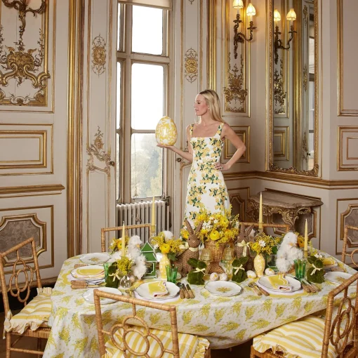 Dinner Plates<Mrs. Alice Mimosa Dinner Plate