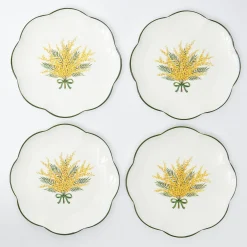 Dinner Plates | Crockery Sets<Mrs. Alice Mimosa Dinner Plates (Set of 4)
