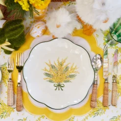 Dinner Plates | Crockery Sets<Mrs. Alice Mimosa Dinner Plates (Set of 4)