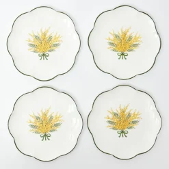 Starter Plates | Crockery Sets<Mrs. Alice Mimosa Starter Plates (Set of 4)